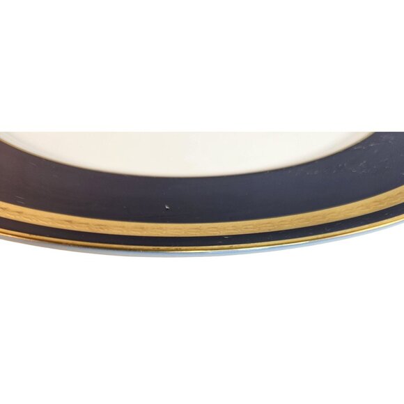 Rosenthal Classic Blue & Gold Porcelain Dinner Plate 11" Germany Elegant Gilded - Picture 5 of 7